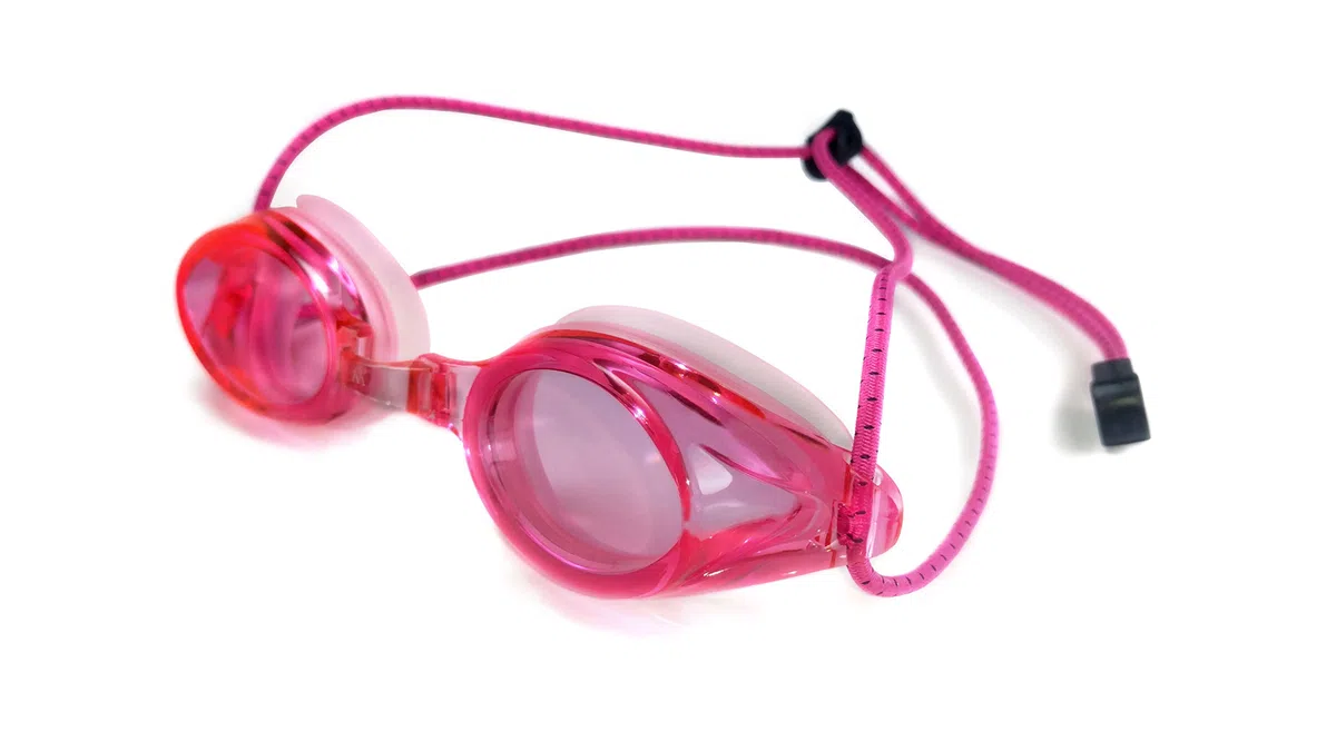 anti Fog corse occhialini da nuoto con regolazione rapida, cinghia elastica