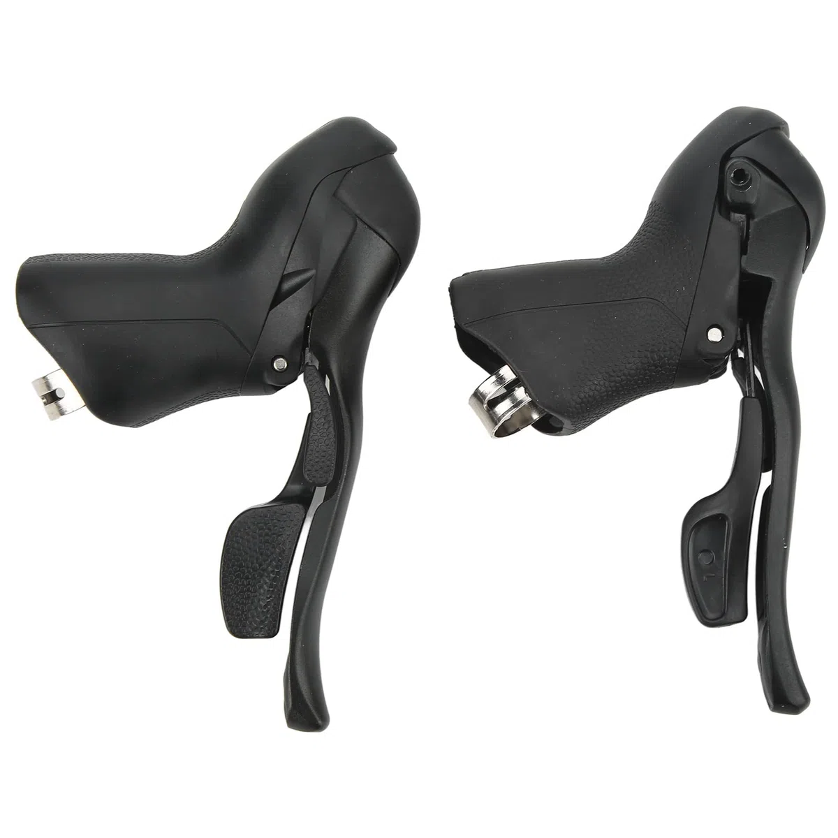 Leva del Freno per Bici da Strada in Lega di Alluminio Premium 2 Pezzi 7 8 9 velocità del del Freno Combinata per Bici da Strada Leve Antiscivolo per Manubrio Dell'auto da