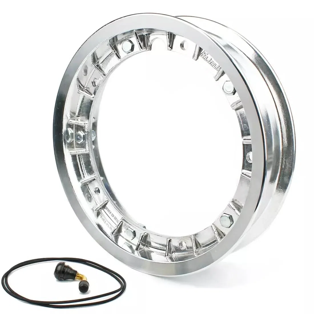 CERCHIO TUBELESS SCOMPONIBILE ALLUMINIO LUCIDO PX 200 3.50-10