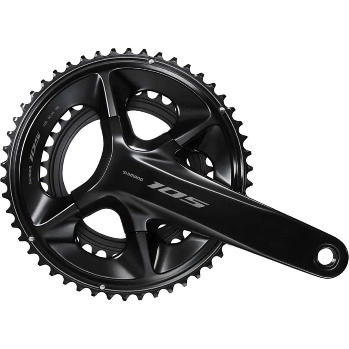 SHIMANO 105 FC-R7100 - Guarnitura a 12 velocità, 175 mm, 50-34T