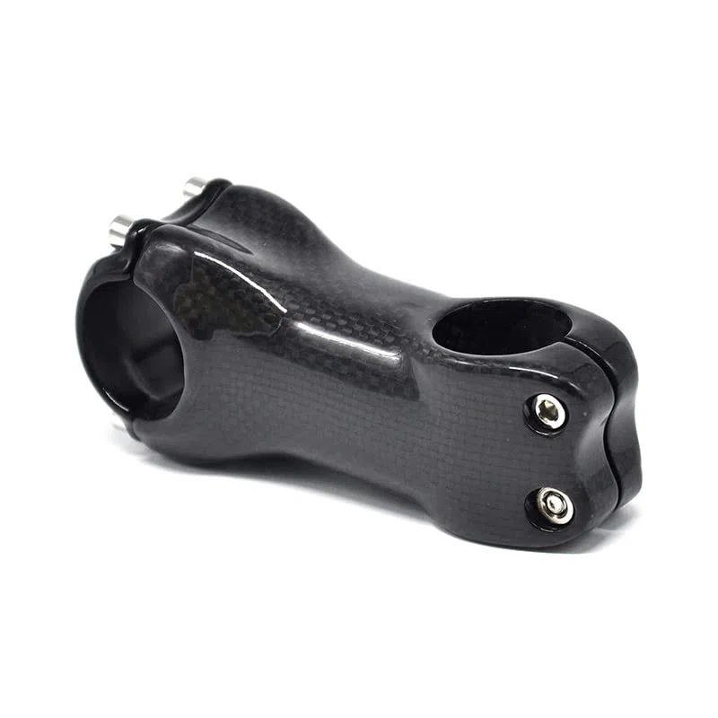 Attacco Manubrio Mtb Stelo da ciclismo 3K Gloss lucido full fibra di carbonio in fibra di carbonio 70-120mm Mtb. Supporto for manubrio for biciclette da strada Stams 6 ° Attacco Manubrio(17 angle x 90
