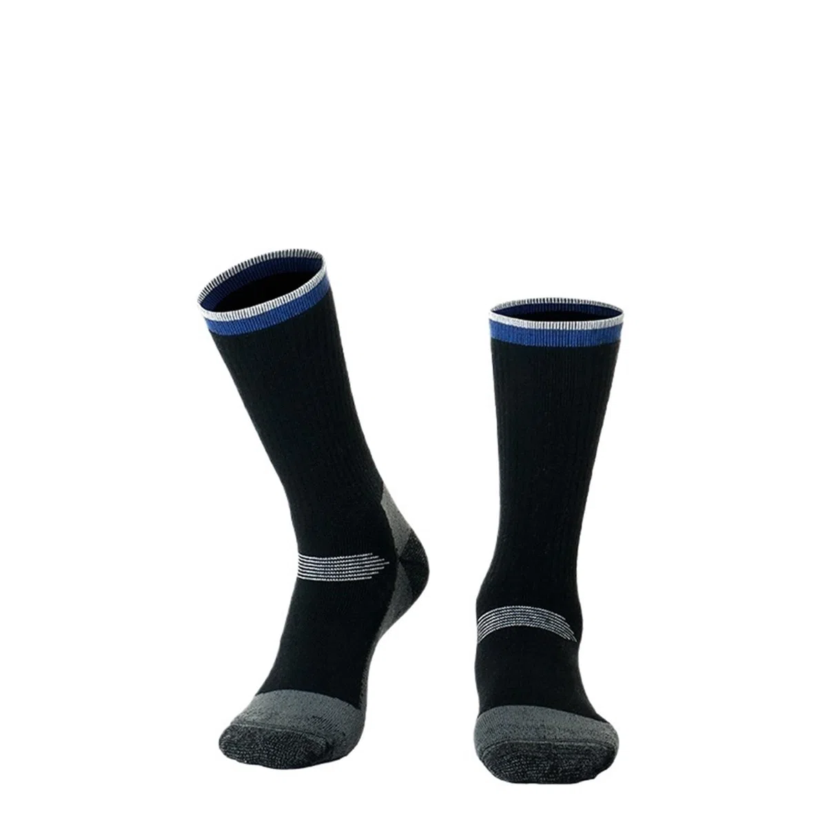 Calzini Sportivi da Snowboard e Arrampicata in Lana al 80% for Uomo e Donna, Spessi, Caldi, Invernali, Lunghi e Caldi, a Compressione, for Sci e Escursionismo per Lo Sci
