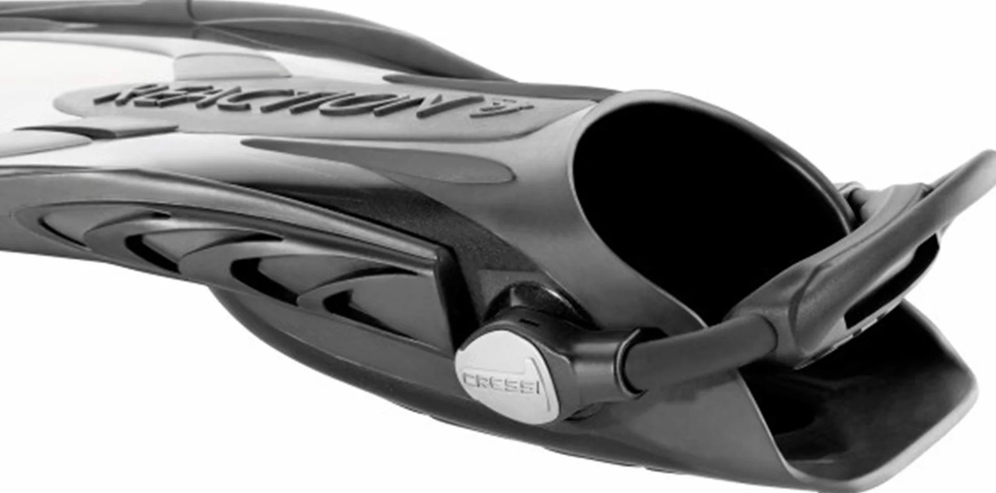Cressi EBS - Coppia di Cinghie Elastiche Elastiche per Pinne - Ricambi Ufficiali qualità Italiana dal 1946