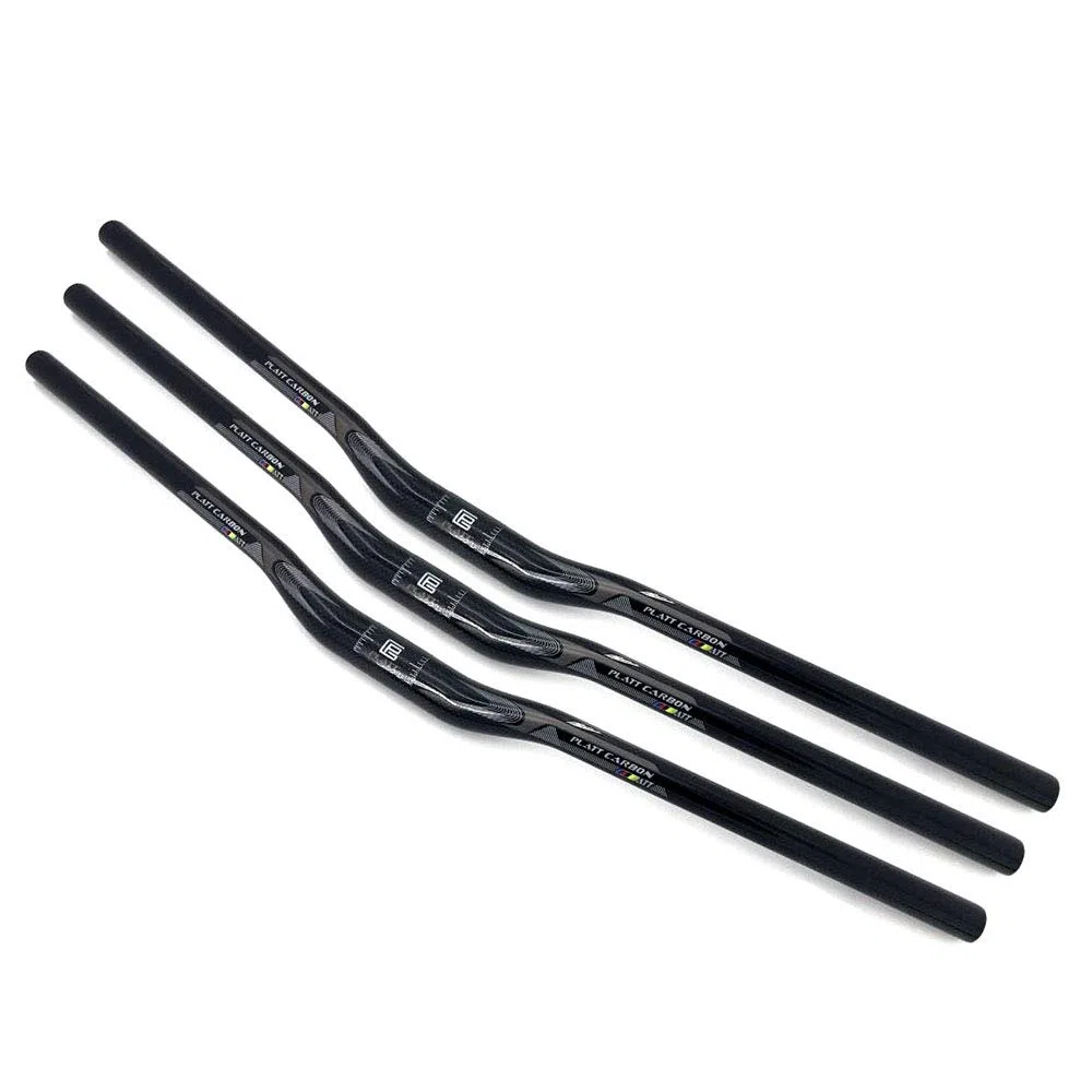 Manubrio Mtb Fibra di carbonio completa Mtb. Manubrio Swallow Light 3K Gloosy flat 31.8mm * 500 520 540 560 580 600 620 640 660 680 700 720 740 760mm Manubrio Mtb Carbonio (Color : 660mm)