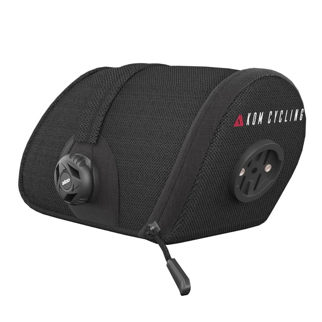 KOM Cycling Borsa da sella sicura con molteplici strumenti, tubo e leve per pneumatici