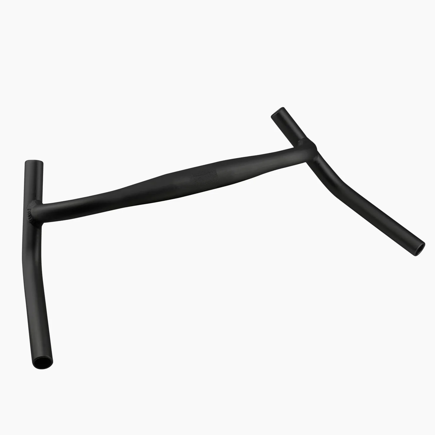 SENQI Manubrio per bici Pro in lega di alluminio, con grande angolo curvo, manubrio per bici Gravel MTB 22,2 x 31,8 mm, 430 x 560 mm, 470 x 610 mm, 510 x 640 mm, nero (31,8 x 430 x 560 mm)