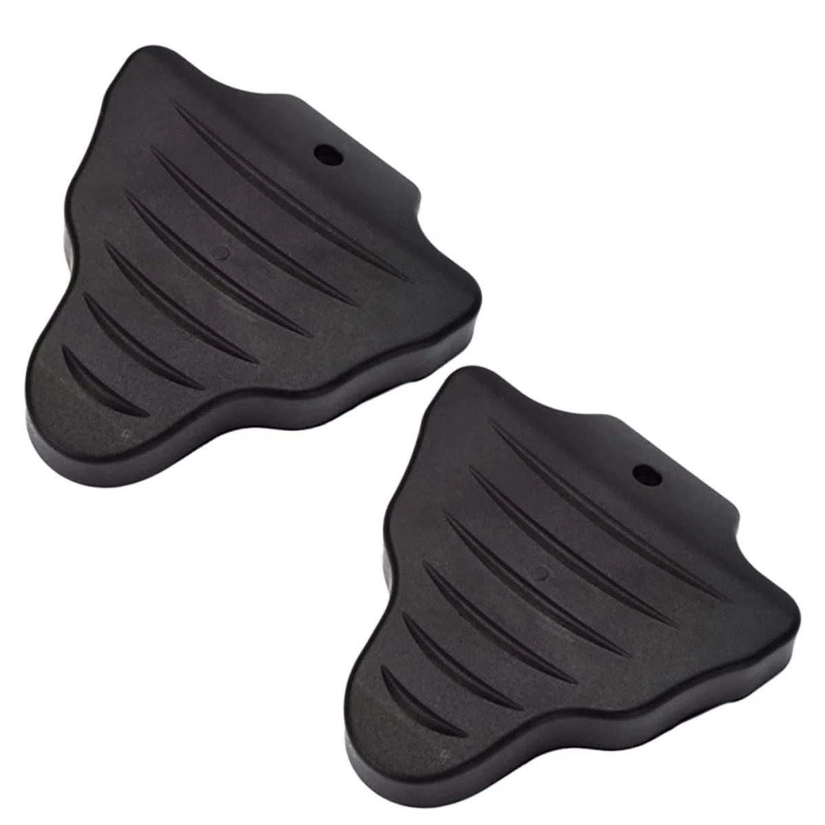 BESPORTBLE 3paia Copertura Protettiva Per Tacchetti Da Bici Design Antiscivolo Accessori Pratici Per Pedali Auto-bloccanti Compatibile Con Tacchetti Fissi e Flottanti Nero
