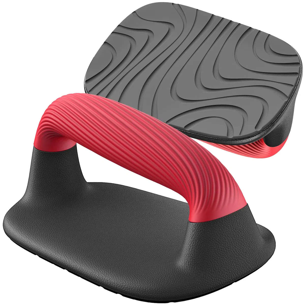 Kipika Barre per flessioni, supporti per flessioni, maniglie in plastica morbida antiscivolo, cuscinetto inferiore antiscivolo, attrezzatura per allenamento della forza, perfette per esercizi a
