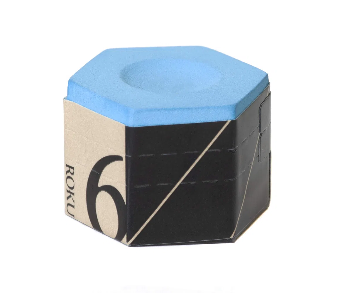 KAMUI ROKU - Gesso per stecca da biliardo, colore: Blu