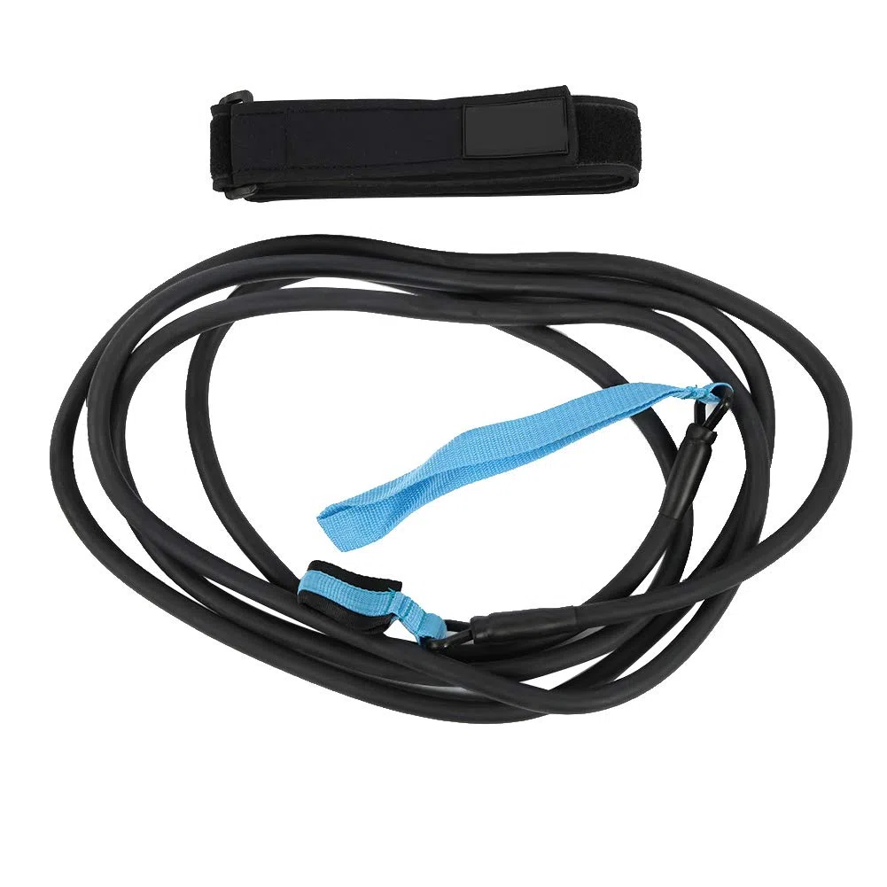 Tbest Cintura di Resistenza Al Nuoto da 4 M per Allenamento in Piscina, Cinturino per Esercizi di Nuoto, Guinzaglio con Lattice Ad Alta elasticità, Accessori per il Fitness in Casa e in Palestra