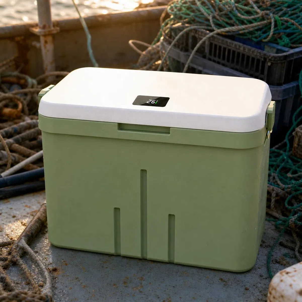 Homyl Contenitore Frigo Portatile da Picnic, Scatola Termica Contenitore Termico per Alimenti e Bevande, per spiaggia