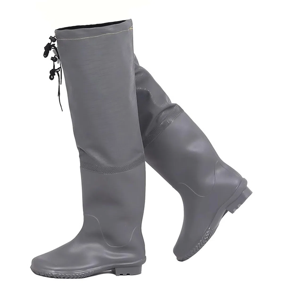 Trampolieri da Pesca | Trampolieri for anca in PVC for uomini e donne Pesca Giardinaggio Multicolori Taglie UK multiple (Grigio, 6)