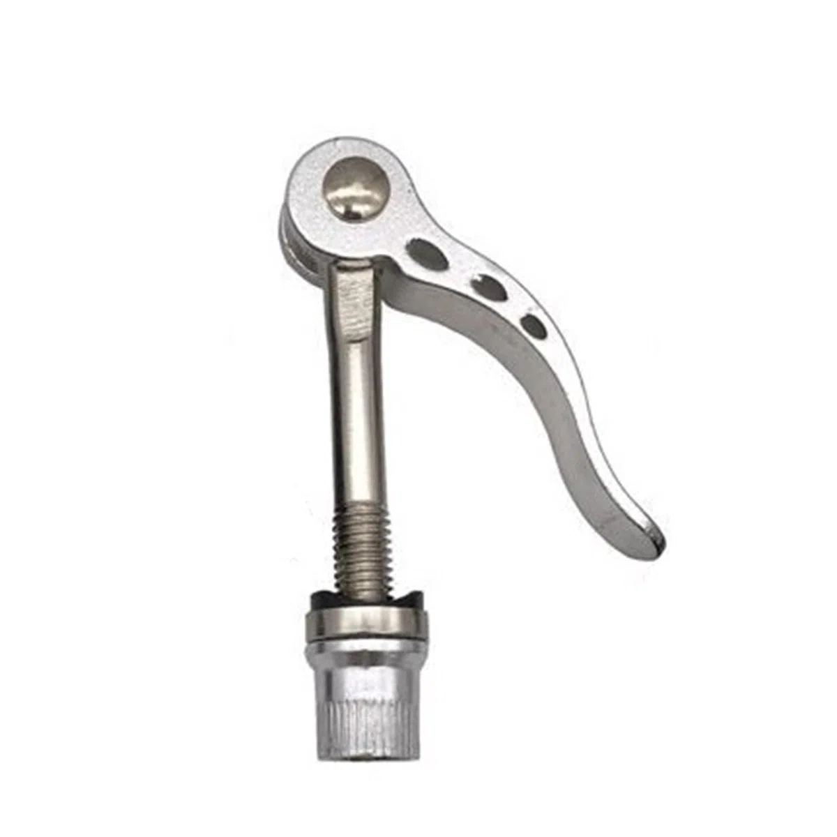 1 pz M8 50/55/60/65/75 mm Vite a sgancio rapido Morsetto reggisella bici Bullone spiedino in alluminio Ricambi for ciclismo Strumento,Morsetto per reggisella bicicletta(M8x75mm Silver Color)
