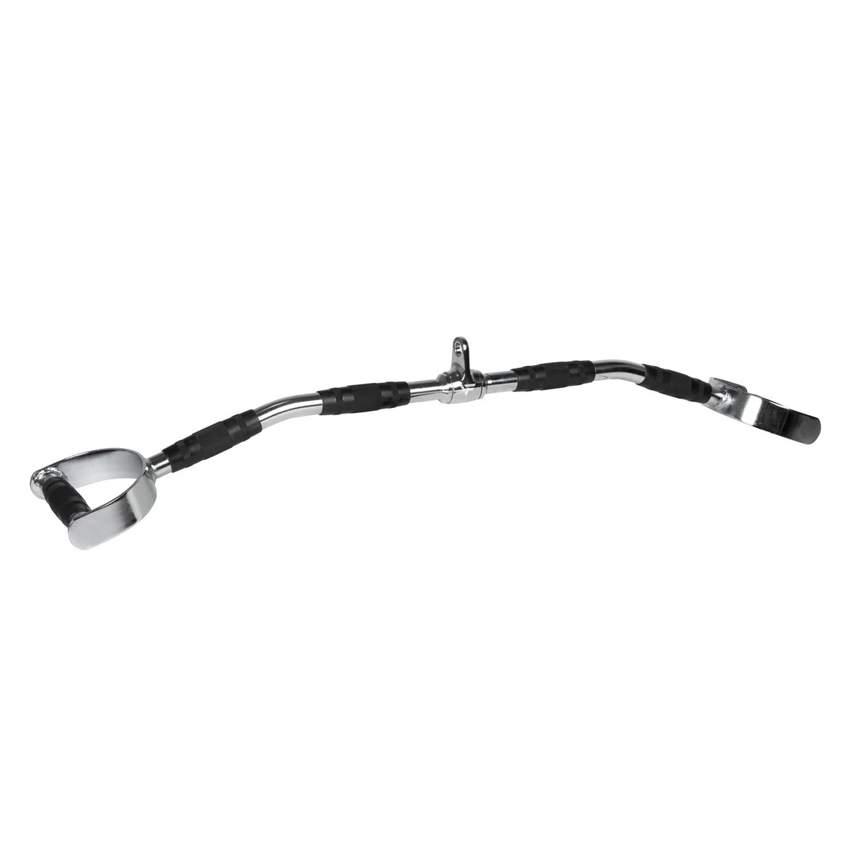 VirtuFit LAT Pulldown Bar Pro – Barra per trazioni – in cromo – Maniglia per cavi – Asta dritta, bicipite, asta per tricipiti, allenamento della forza, asta per muscoli Latissimus