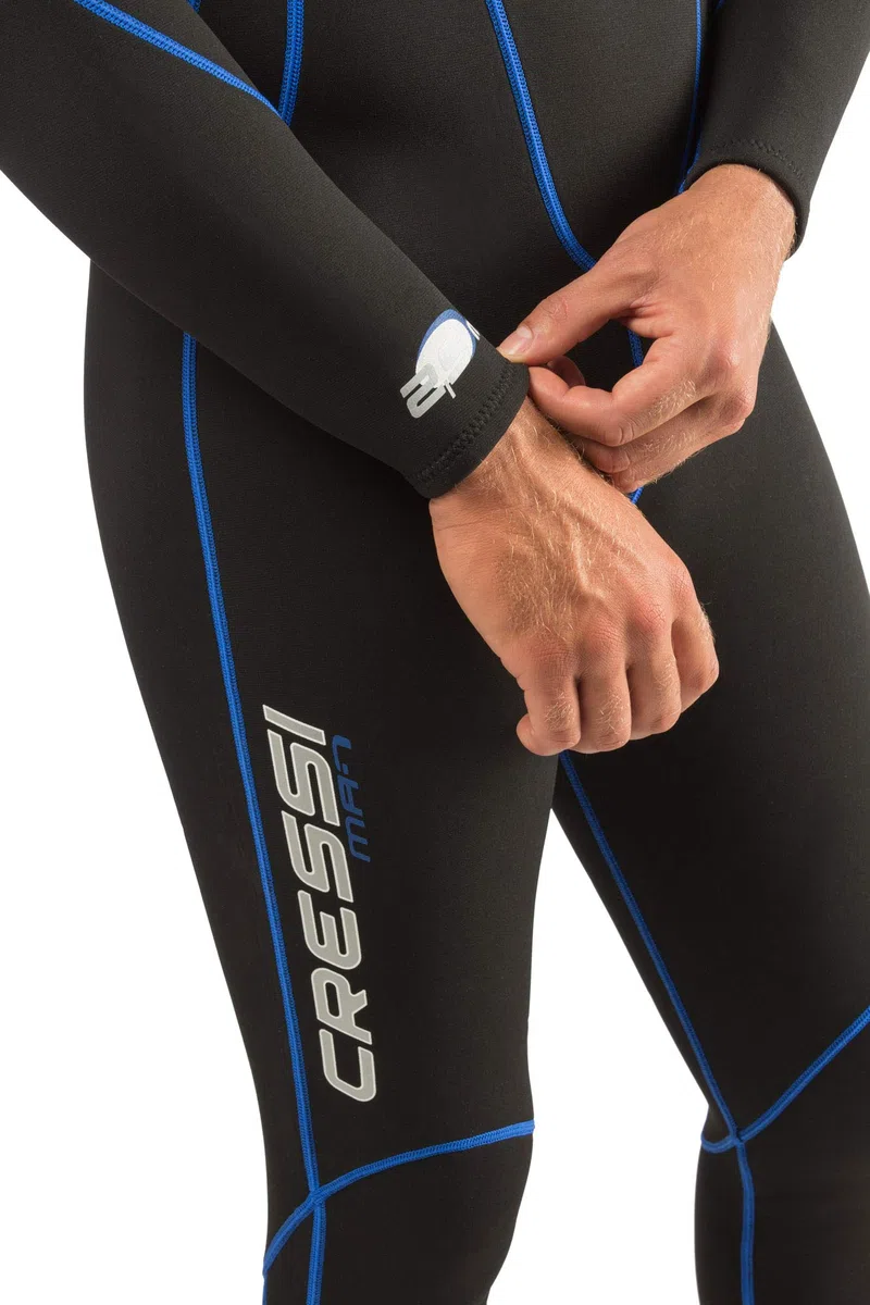 Cressi Maya Man Monopiece Wetsuit 2.5 mm, Muta Monopezzo Neoprene Ultrastretch Uomo