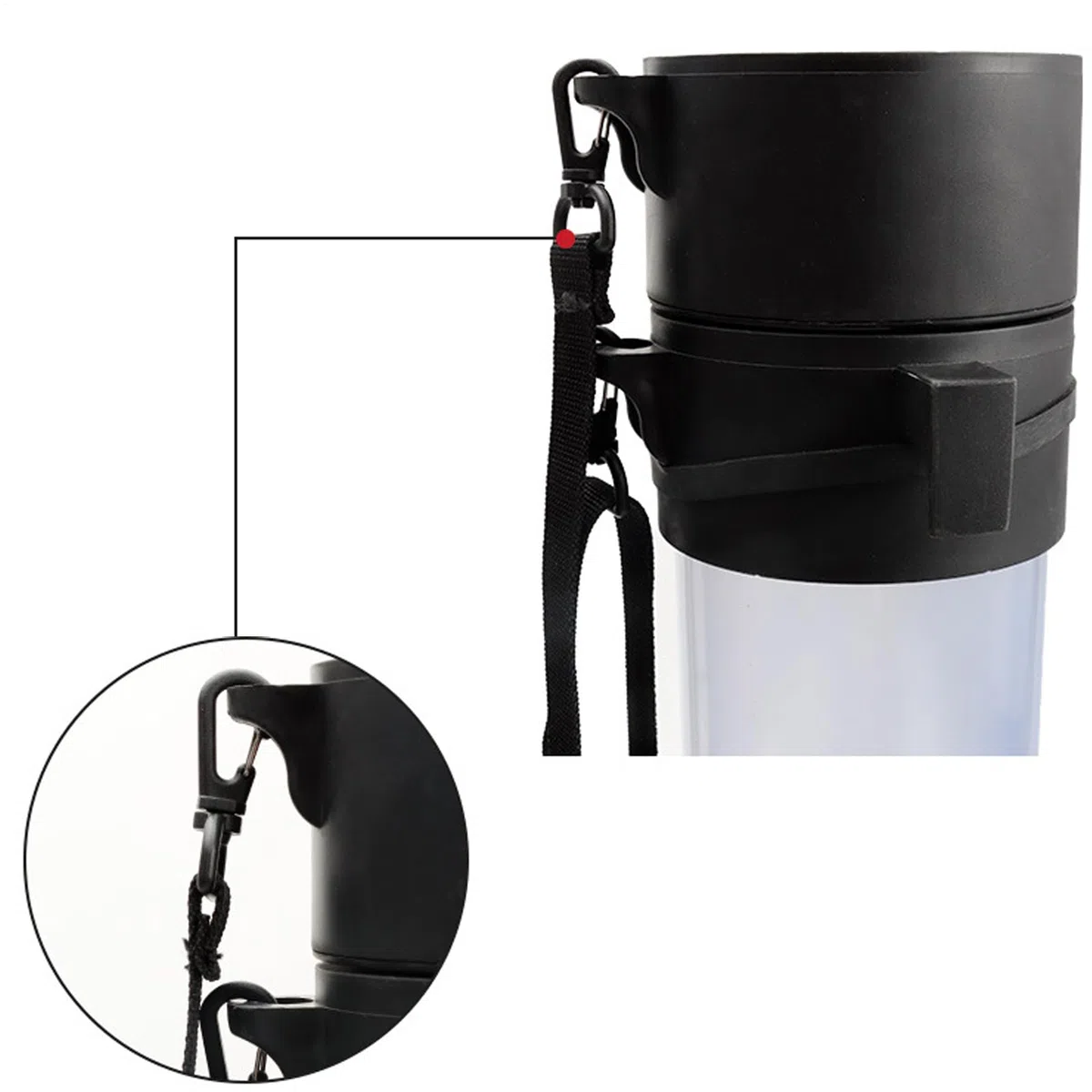 Raccoglitore Palline da Tennis Porta Tubo per Tennis | Tubo Pickleball Rimovibile con Imbracatura Spalla per Operatori da Golf e Istruttori