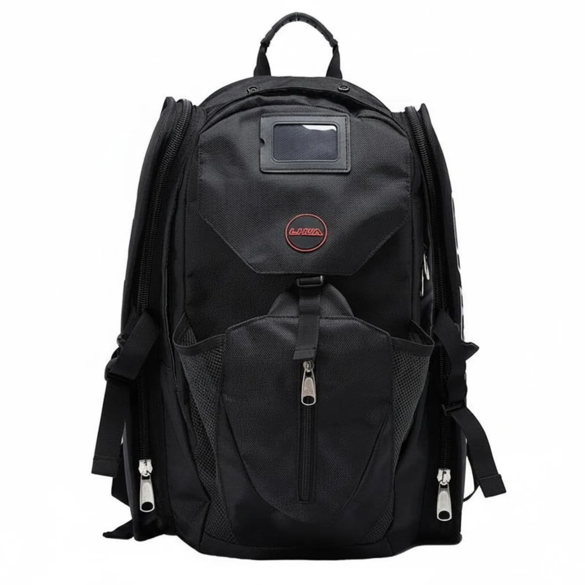 Homyl Zaino Porta Pattini Borsa da Pattini Roller Zaino Compartimentato Materiale Oxford Resistente Spallacci Comodi Adatto per Pratica Sportiva Gite Pista Ghiaccio, Black, S