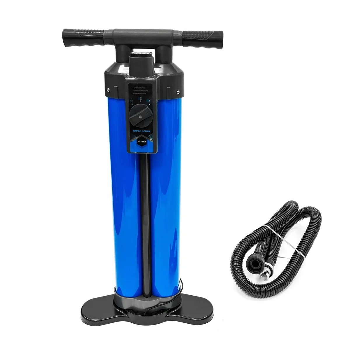 FORZA Pompa manuale per tavole da paddle e gonfiabili, pompa SUP a doppia o tripla azione con manometro, pompa ad aria per kayak e sport acquatici