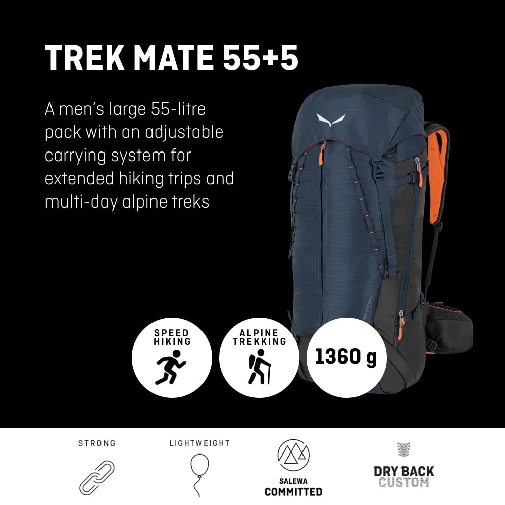 SALEWA, TREK MATE 55+5