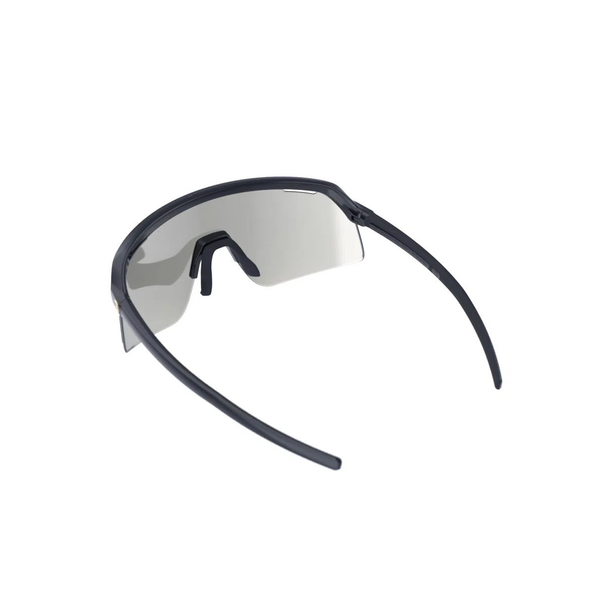 BBB Occhiali da ciclismo fotocromatici ad alto contrasto, occhiali da sole professionali da ciclismo da uomo e donna, protezione UV al 100%, per bici da strada e MTB Valor PH nero lucido BSG-81PH