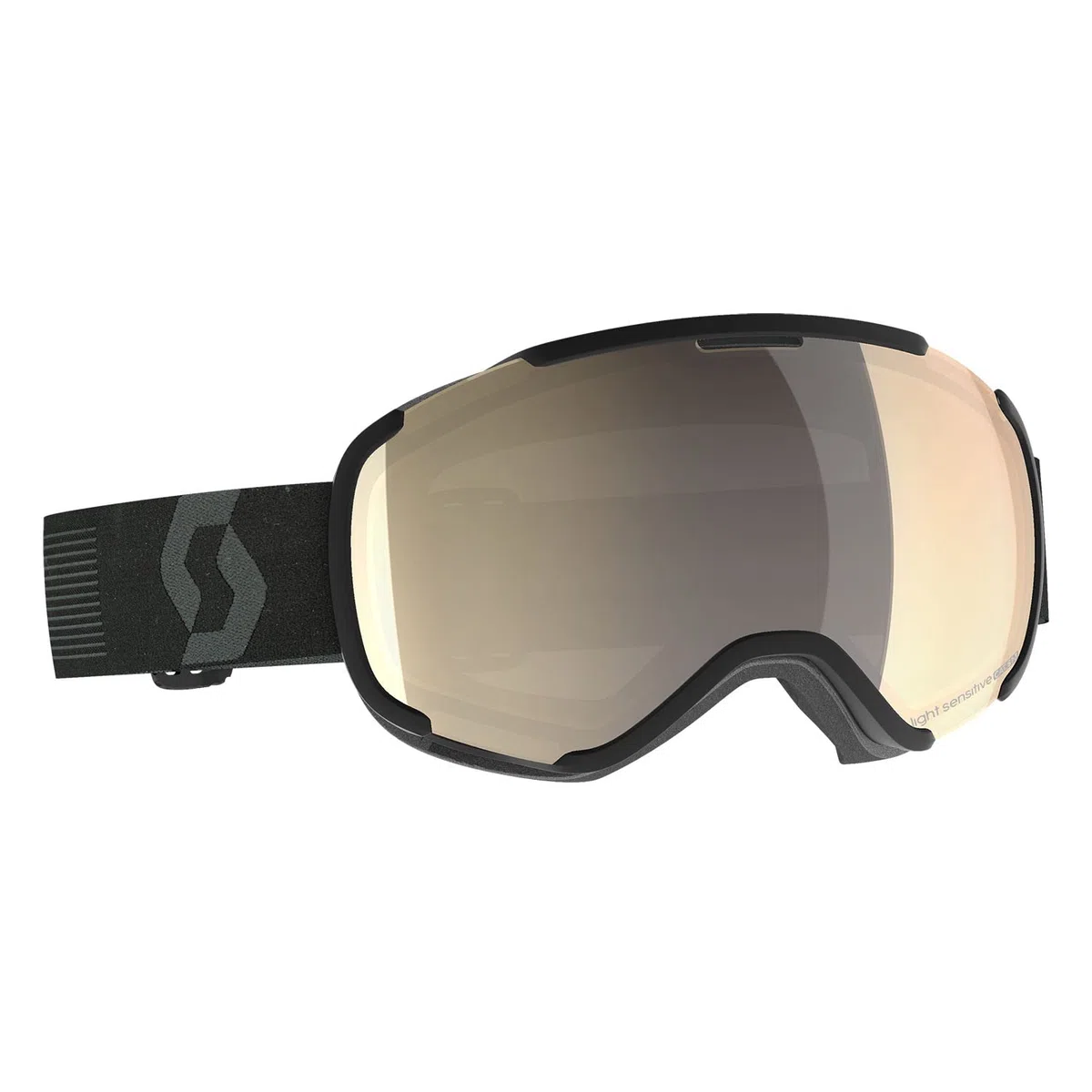 SCOTT - Maschera Da Sci Faze II Ls - Fotocromatica 1-3 - Black/Ls Bronzo Cromo - Mineral Black Ls Bronzo Cromo - Singolo - Minerale Black LS Bronzo Cromo