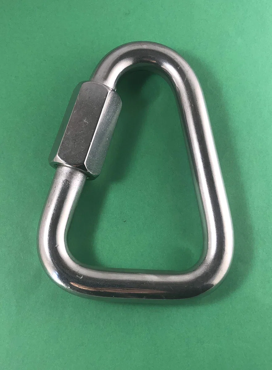 Acciaio Inox 316 Delta Quick Link 14mm (9/16") Marine Grade Triangle