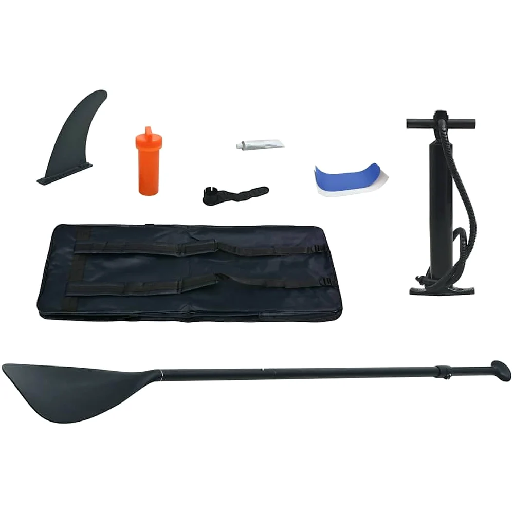 Set di tavola gonfiabile per stand up paddle, colore rosso e bianco, con custodia, guinzaglio, per principianti e adulti, stabile attrezzatura per sport acquatici, per mare, mare, spiaggia