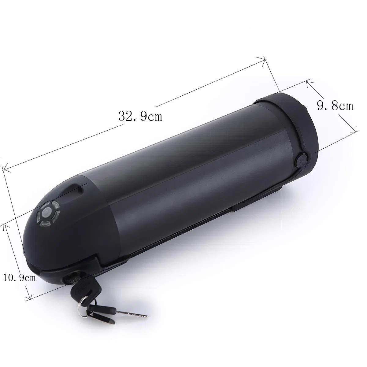 18650 Batterie agli ioni di litio 36V 11.6Ah 430Wh per bici elettrica Down Tube con caricabatterie