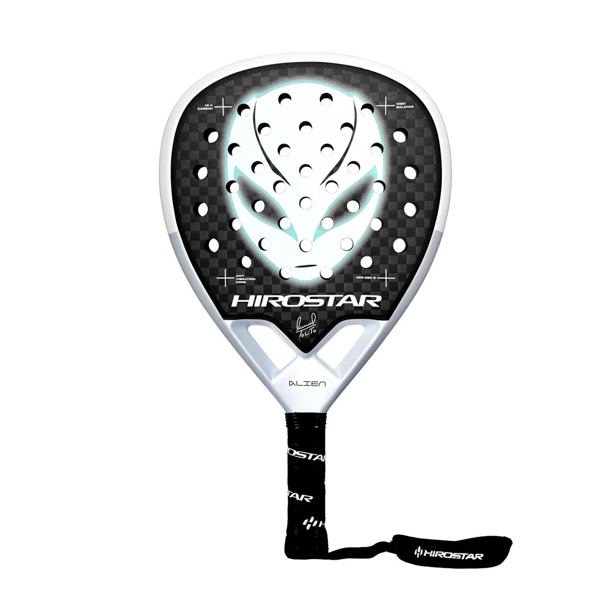 Racchetta Padel Alien 2025 | Racchetta da Padel Con Forma a Diamante, 100% Carbonio 12K, Bilanciamento Medio/Alto, Peso 365g - 380g