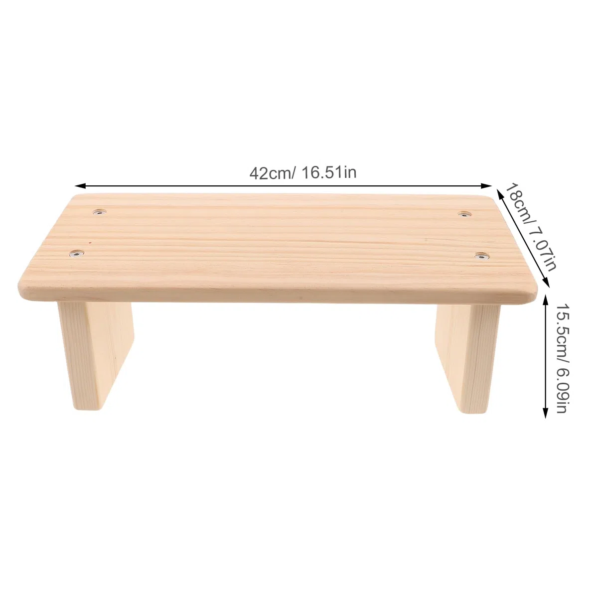 TOYANDONA Panca da Meditazione in Legno Stile Chiesa Superficie Facile da Pulire, Design Salvaspazio e Dimensioni Compatte per Preghiera a Casa in Viaggio