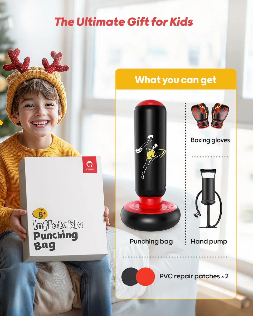 QPAU Set da boxe per bambini
