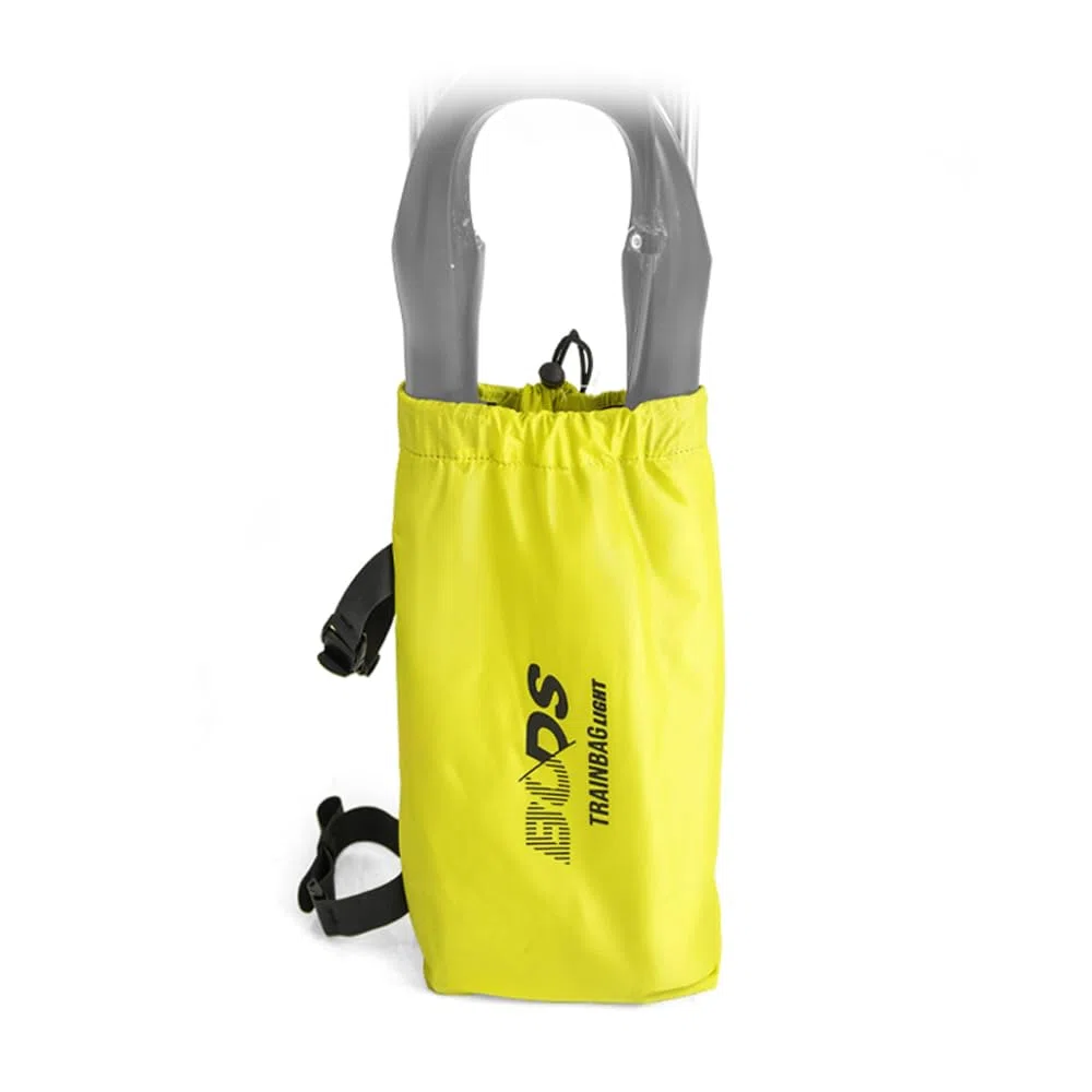 Buds-Sports - TRAINBag Light - Custodia per Bici Speciale per il Treno - 130x90 cm - per viaggiare con la tua bici o MTB - ultra leggero e compatto (Giallo)