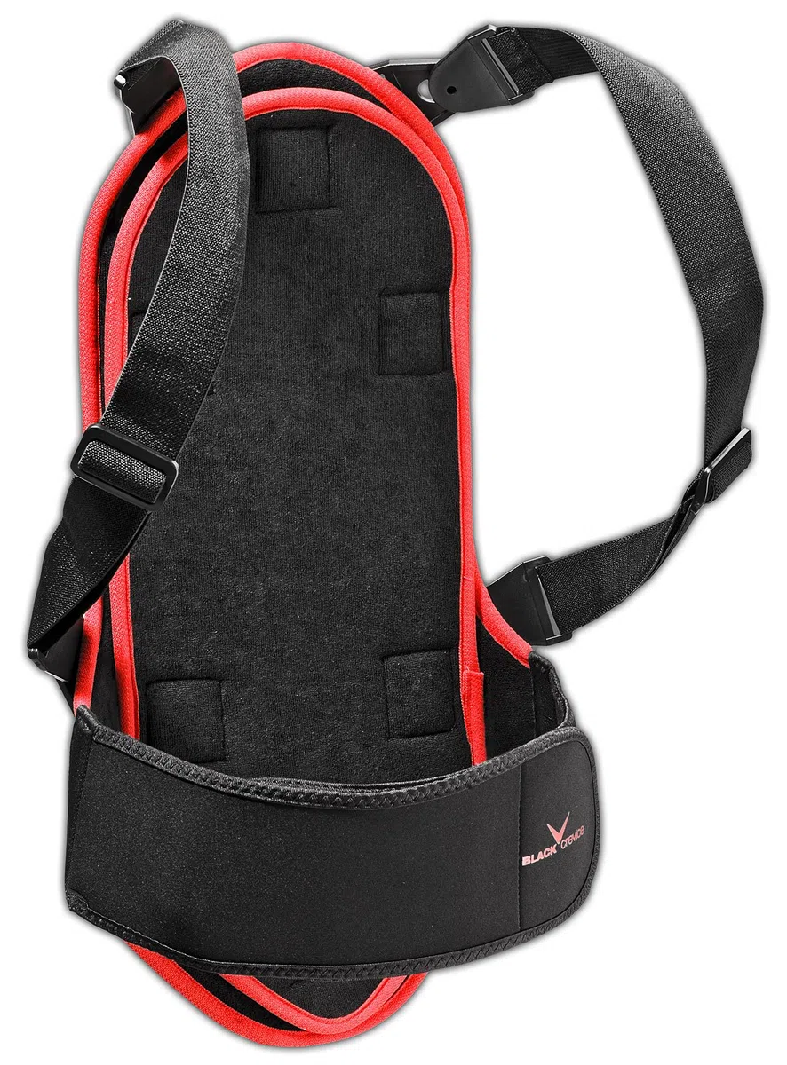Black Crevice Protektor - Paraschiena per Schiena, Unisex, per Bambini