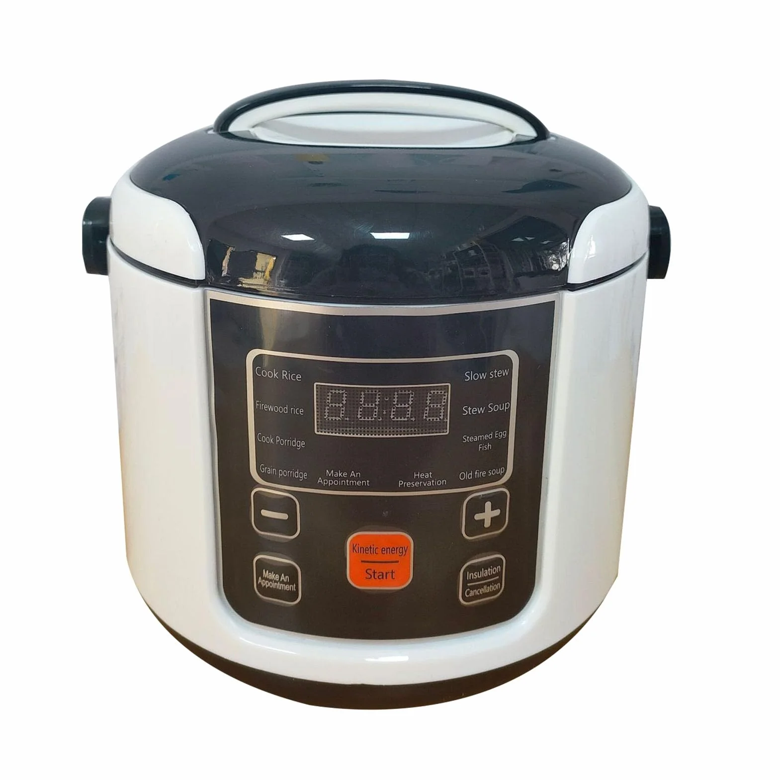 Capodina di Pentola di Riso Capacità di Viaggio Rice Cooker Comodo Trasporto di Riso con Pentola a Vapore a Vapore Cooker di Elettrico per Camion per Camion per Campeggio per di 2l Rice 2l