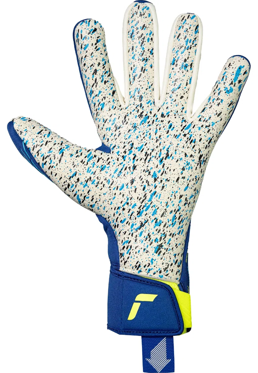 Reusch Guanti da portiere professionali da uomo, adulti, presa forte, schiuma adesiva professionale da 4 mm, vestibilità precisa e stabilità, per allenamento e gioco, erba artificiale e erba naturale