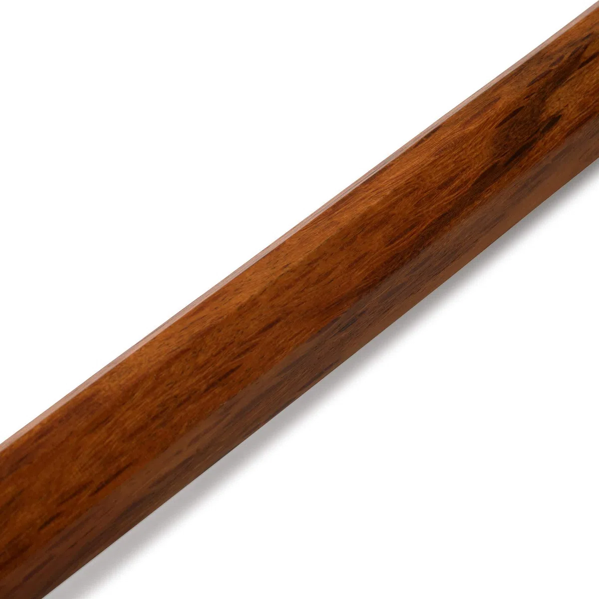Playwell Arti Marziali in Legno Bokken con Corda Impugnatura - Rosso Quercia