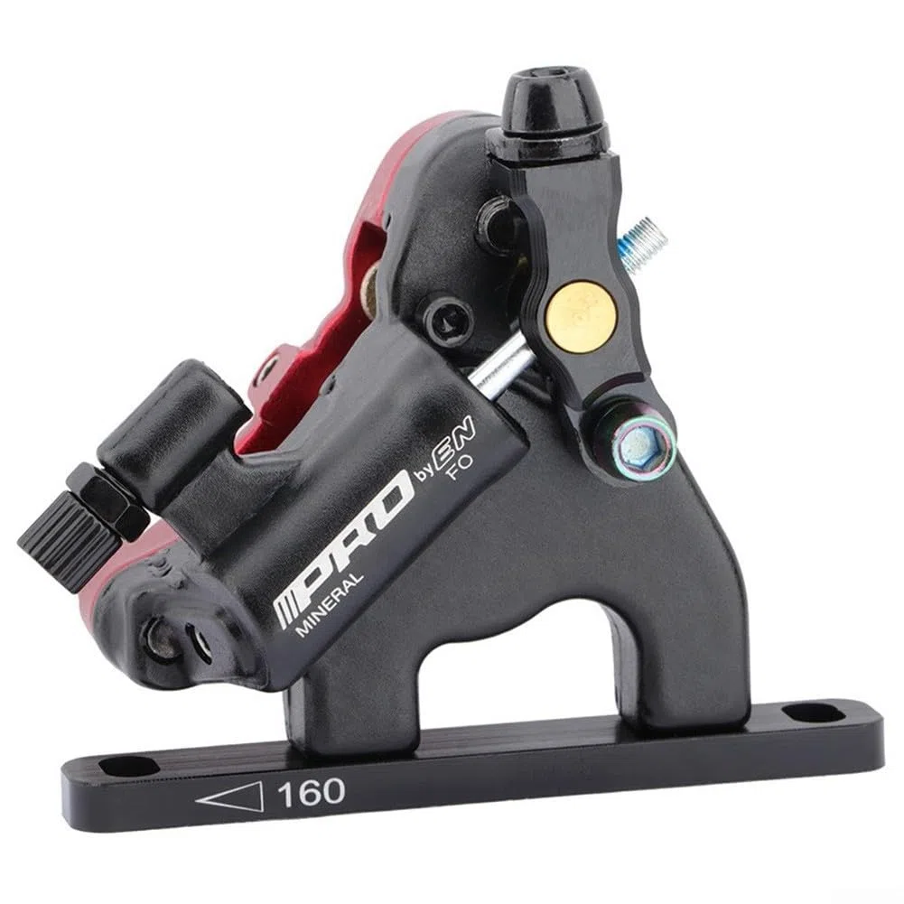 Pinza freno idraulica leggera per bici da strada design meccanico con finitura ossidata (anteriore e posteriore)