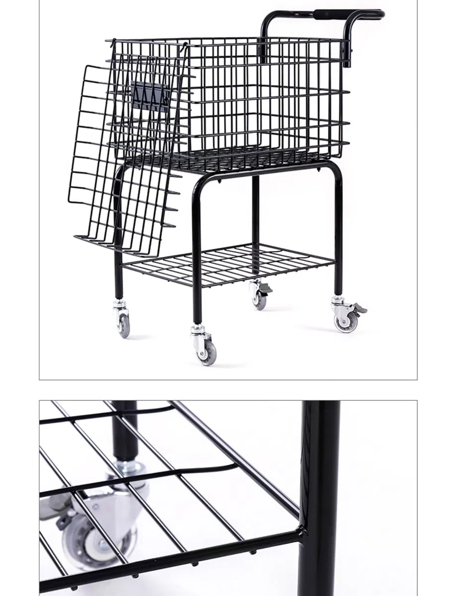 Carrello da tennis con ruote, cestino portatile per raccogliere le palline, contiene 350 palline, ideale per allenatori e giocatori, leggero e facile da trasportare
