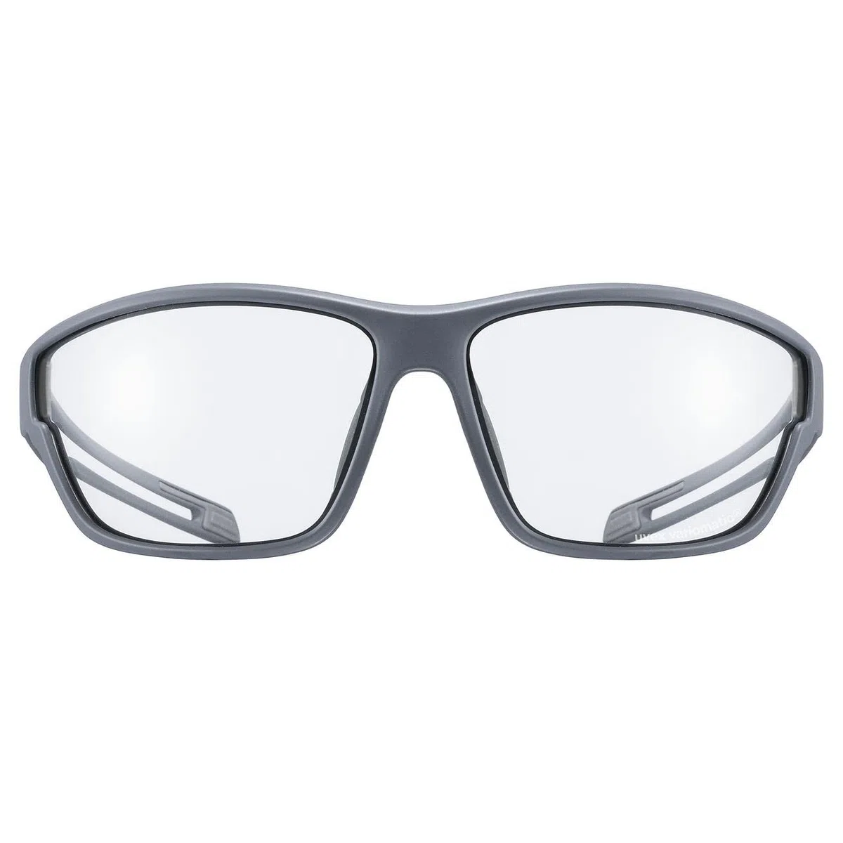 Uvex sportstyle 806 V, occhiali outdoor unisex, fotocromatico, privo di appannamenti, grey matt/smoke, one size