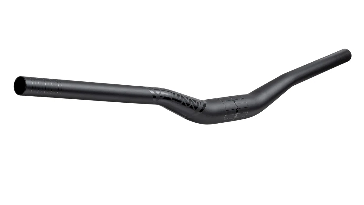 Funn Kingpin Manubrio Riser, Morsetto 35mm, Largo 785mm, Rise 30mm (Nero) | costruzione in lega, backsweep corto, per trail, enduro, XC, freeride, MTB, BMX e strada