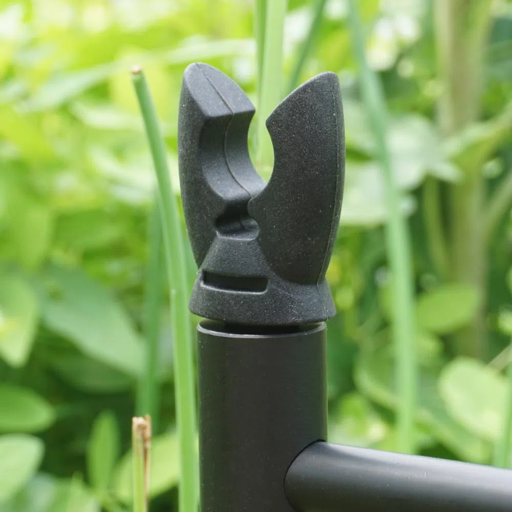 Hirisi Tackle Set di supporto per canne da pesca in alluminio per 3 canne con borsa per il trasporto e teste di supporto per canna (FBA-KT-1670)