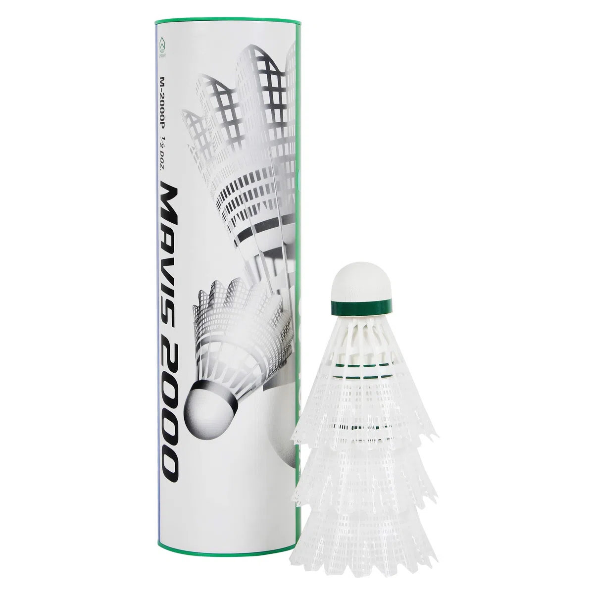 Yonex Mavis 2000 - Volano in nylon, colore: Bianco