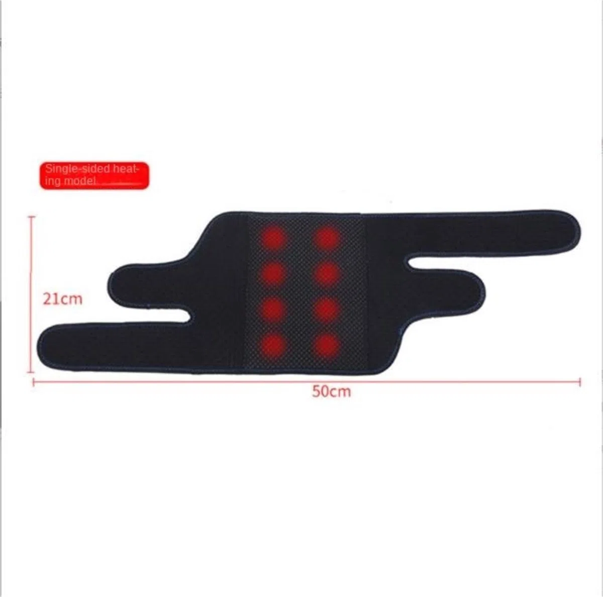 Ginocchiera Sportiva Antiscivolo Le Bretelle Di Supporto For Il Ginocchio For Uomini E Donne Tengono Al Caldo Durante Ciclismo, Lo Sci La Corsa Maniche Traspiranti(Blac-Single-sided)