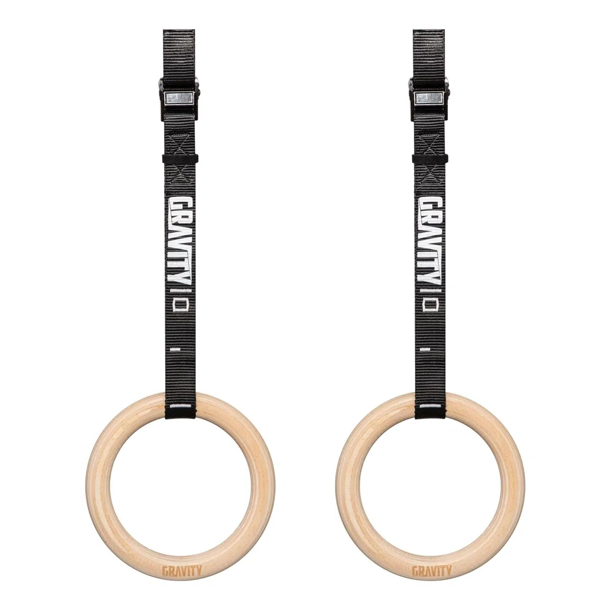 Gravity Fitness Anelli da Ginnastica in Legno