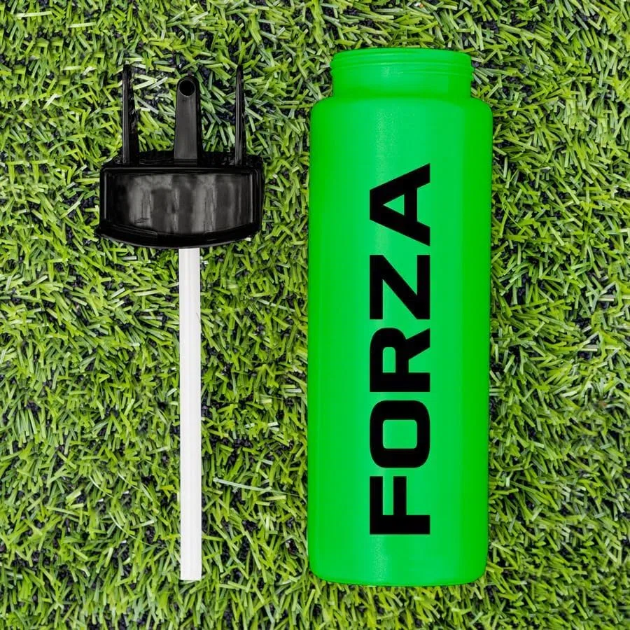FORZA Borracce Sportive Da 1L | Borracce Sportive Senza BPA Con Beccuccio Senza Contatto - Ideali Per Le Squadre Sportive (Verde, Pacco Da 20)