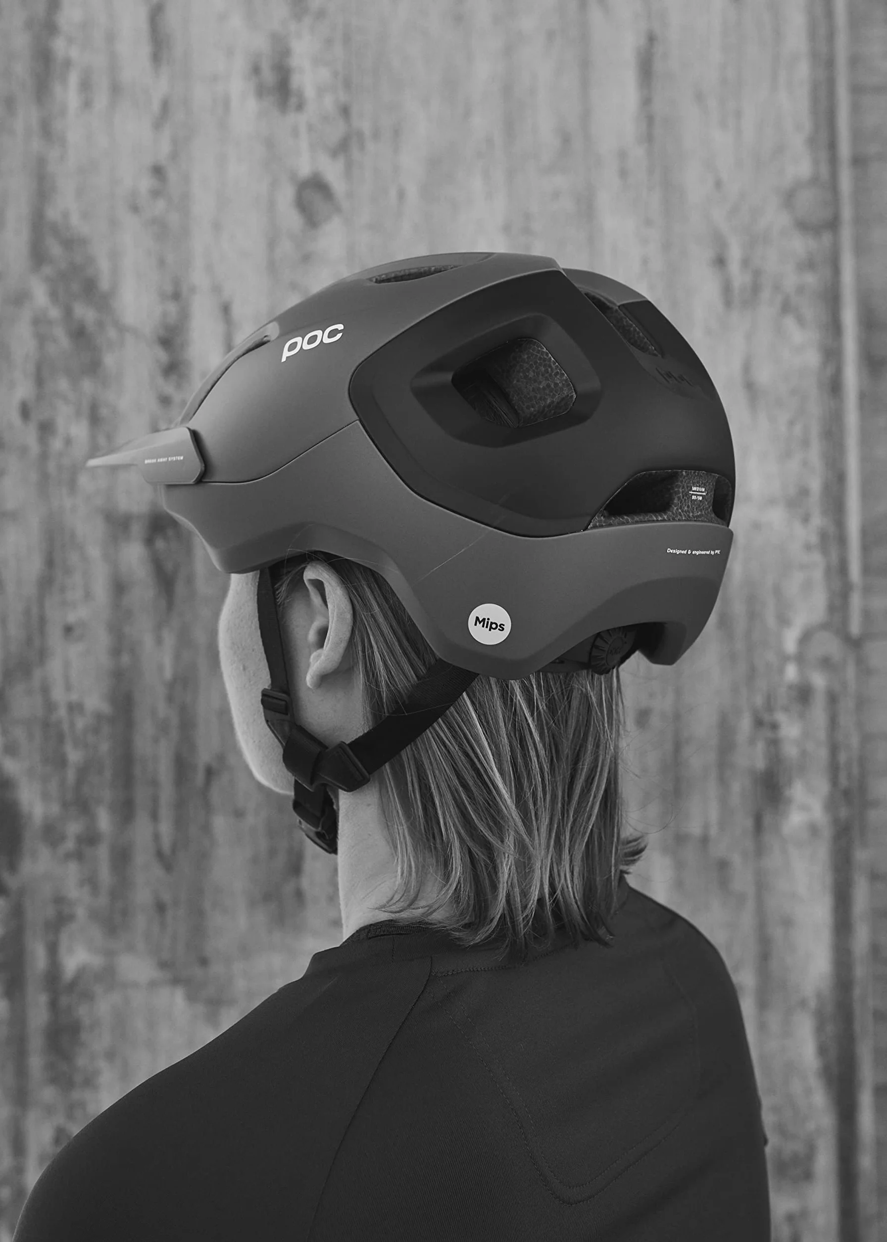 POC Axion Race MIPS Casco da bici - Protezione di precisione specifica per il trail, con tecnologia brevettata e vestibilità totalmente regolabile per comfort e sicurezza