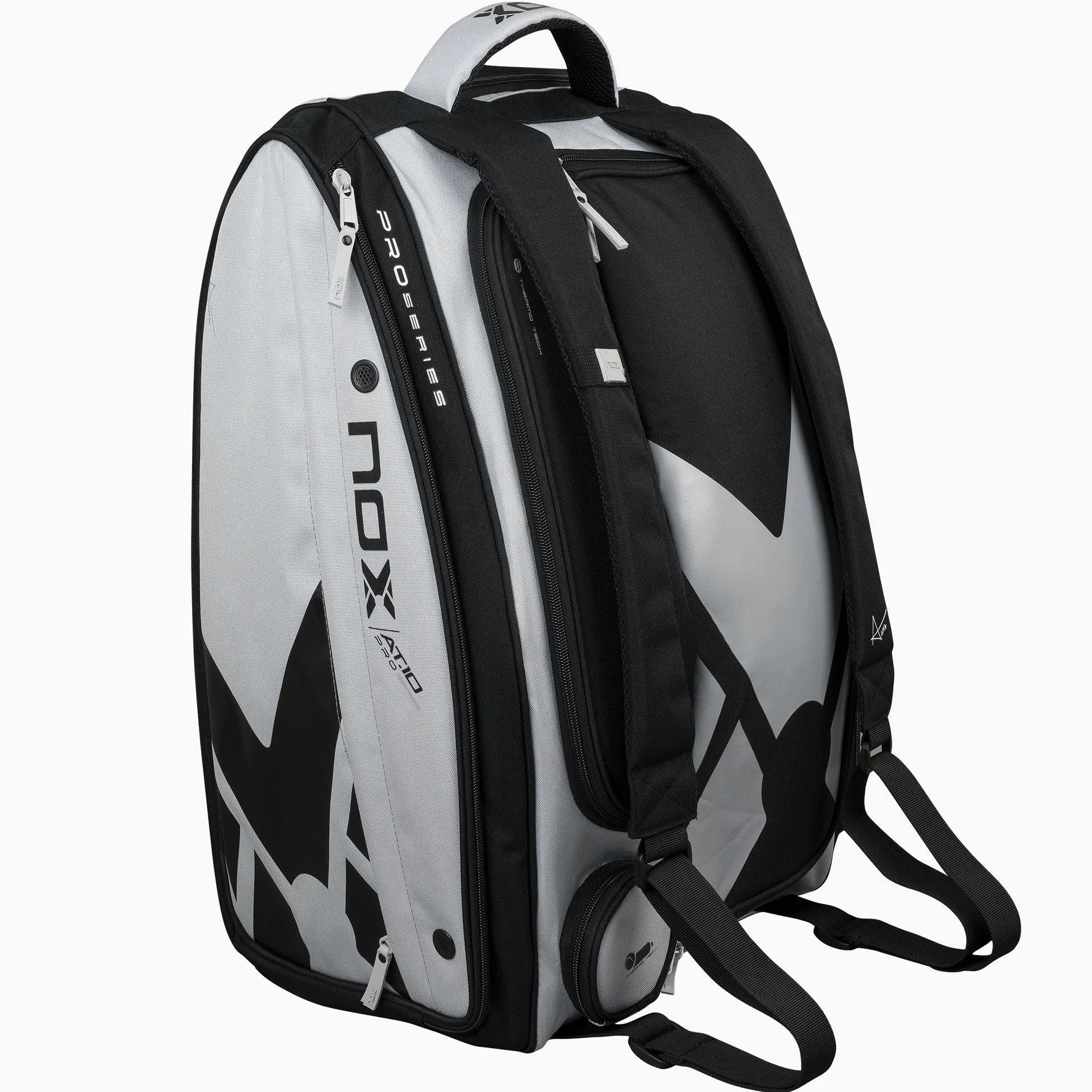 NOX Borsa per racchette AT10 Competition XL Compact Grigio/Nero