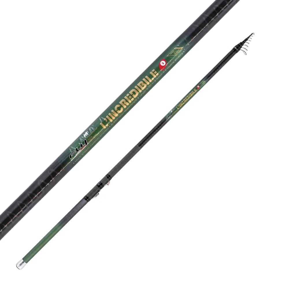 FLY Canna da Pesca L'INCREDIBILE BOLO 5 MT, 20-80 GR AZIONE