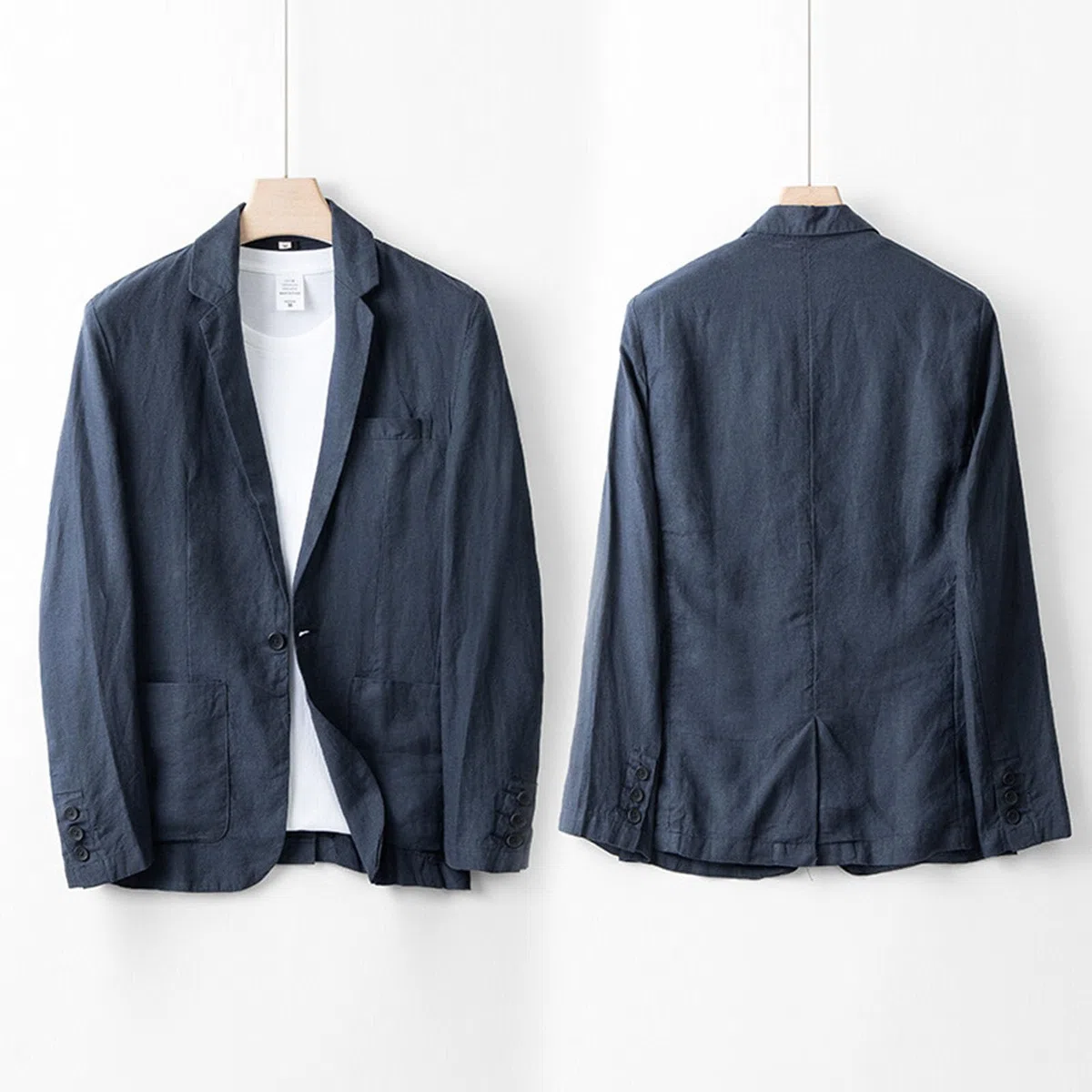 Blazer Uomo Estivo, Casual Giacca con Stampa Floreale a Un Bottone per La Cena Blazer da Abito Formale da Lavoro Giacca da Abito Blazer Bussiness per Matrimonio for Wedding Business Evening da Lavoro