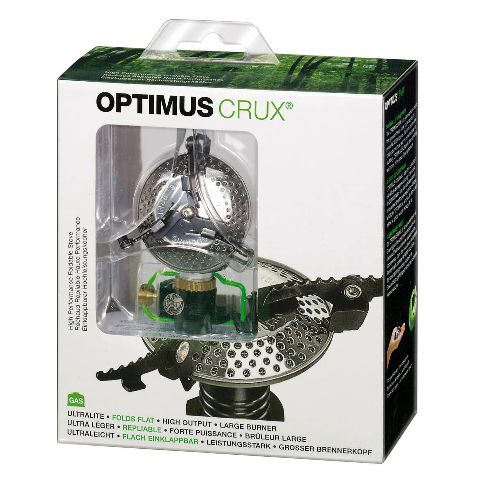 OPTIMUS Fornello a Gas Crux Fornelli da Campeggio